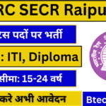RRC SECR Raipur Apprentice Recruitment 2025